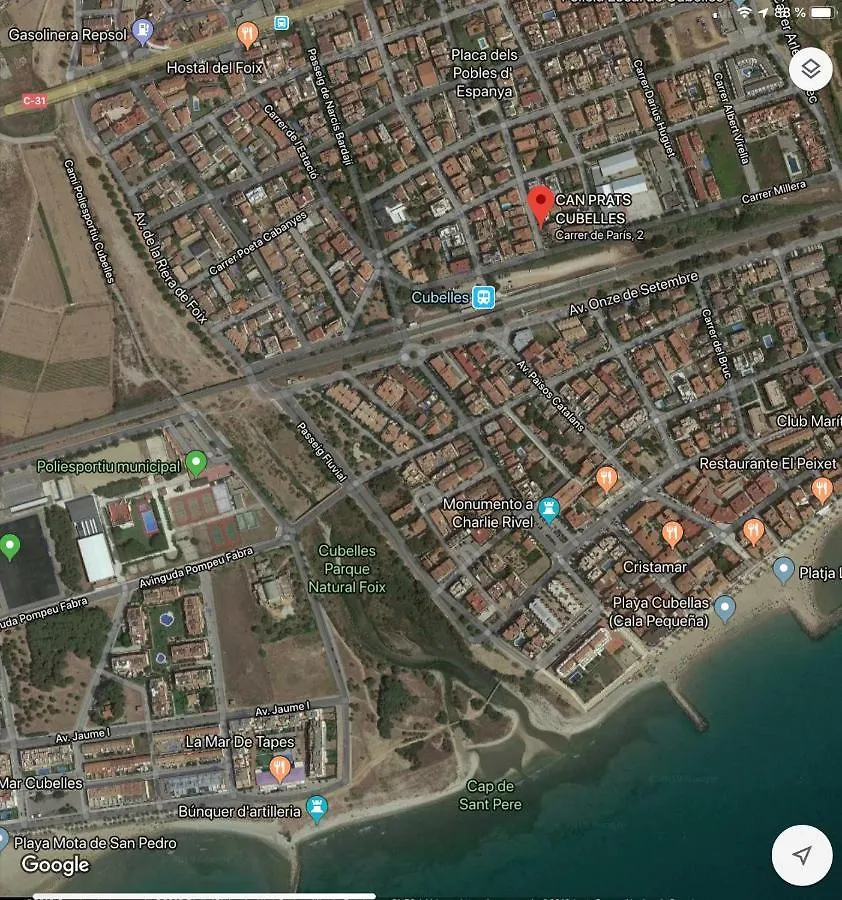 Stylish Beach House 600M To Sea Cubelles